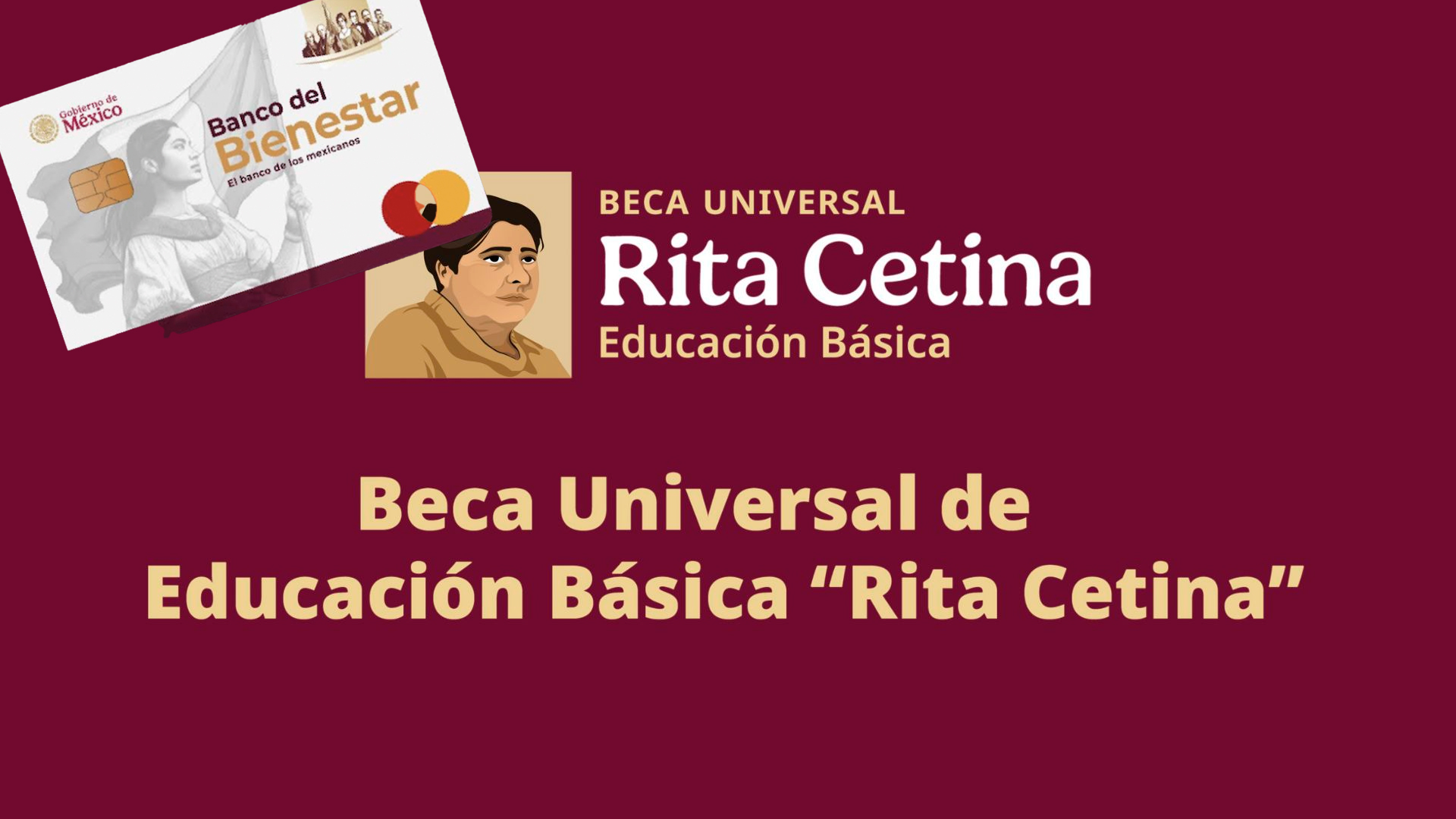 Beca Rita Cetina 2025: quiénes recibirán pago durante el mes de agosto