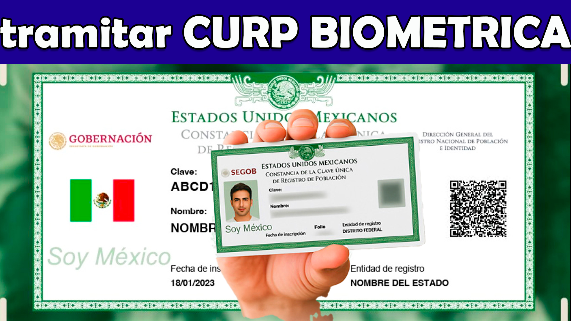 Así puedes tramitar tu CURP Biométrica en CDMX: inicia programa piloto con reconocimiento facial y dactilar