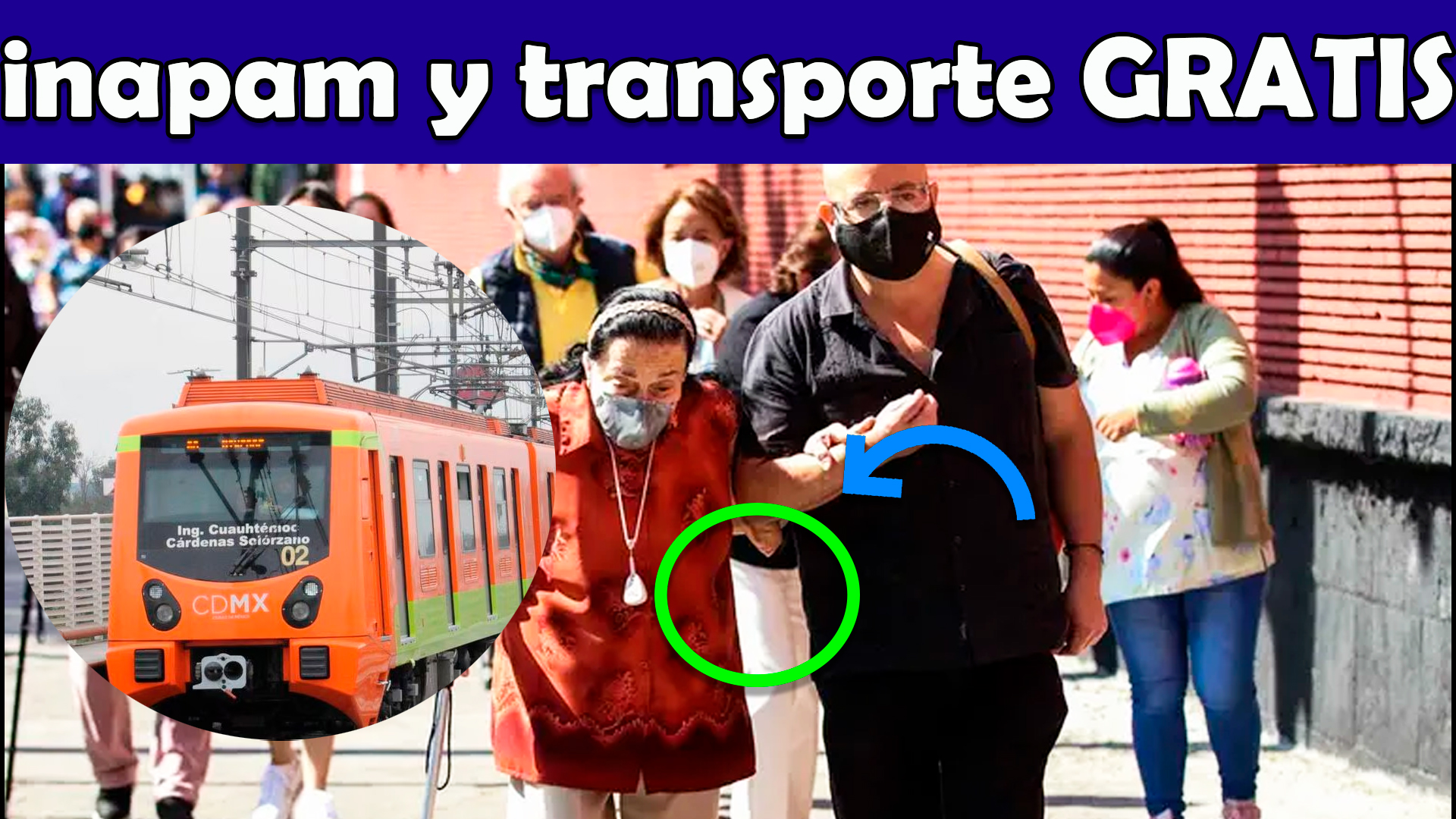 ¿Tienes más de 60? Así puedes viajar gratis en el Metro CDMX sin credencial del INAPAM