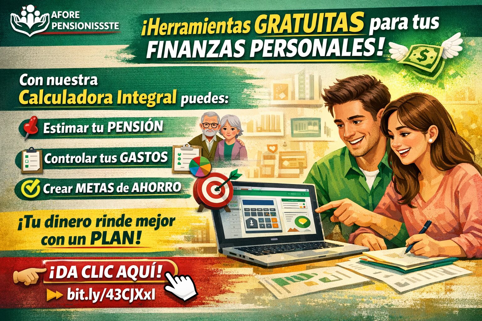 AFORE PENSIONISSSTE ofrece herramientas gratuitas para mejorar el control de las finanzas personales en México