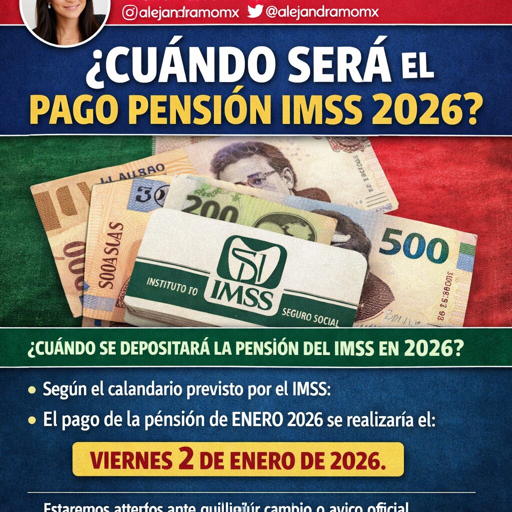 Pensionados del IMSS recibirán su pago del mes de marzo en esta fecha oficial