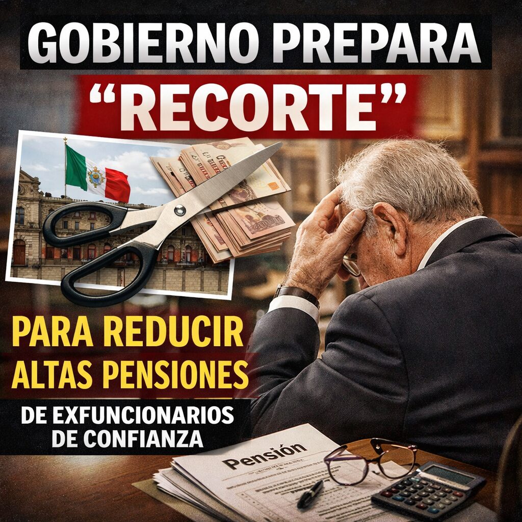 Gobierno prepara “recorte” para reducir altas pensiones de exfuncionarios de confianza