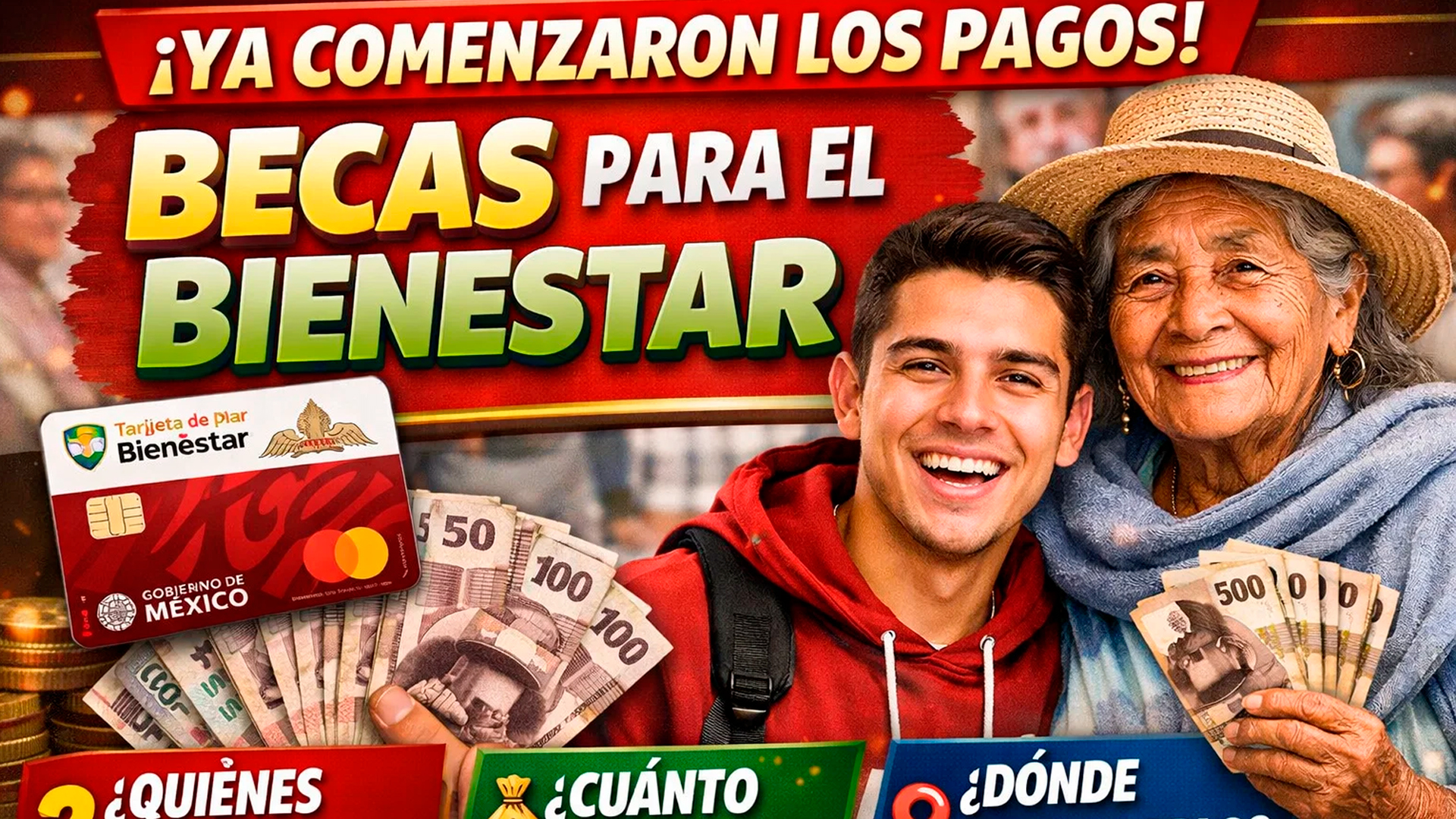 Ya comenzaron los pagos de las Becas para el Bienestar: quiénes reciben el apoyo, cuánto dan y dónde consultarlo