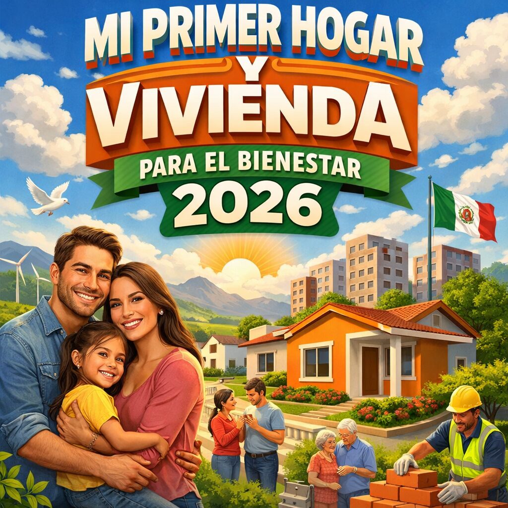 Mi Primer Hogar y Vivienda para el Bienestar 2026: qué es, cuánto dinero otorgan y dónde solicitar el apoyo