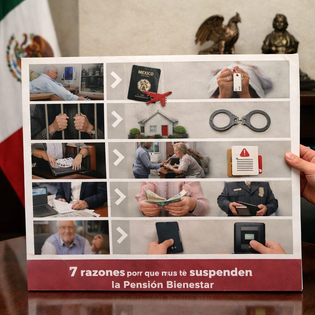 Oficial: 7 razones por las que te suspenden la Pensión Bienestar