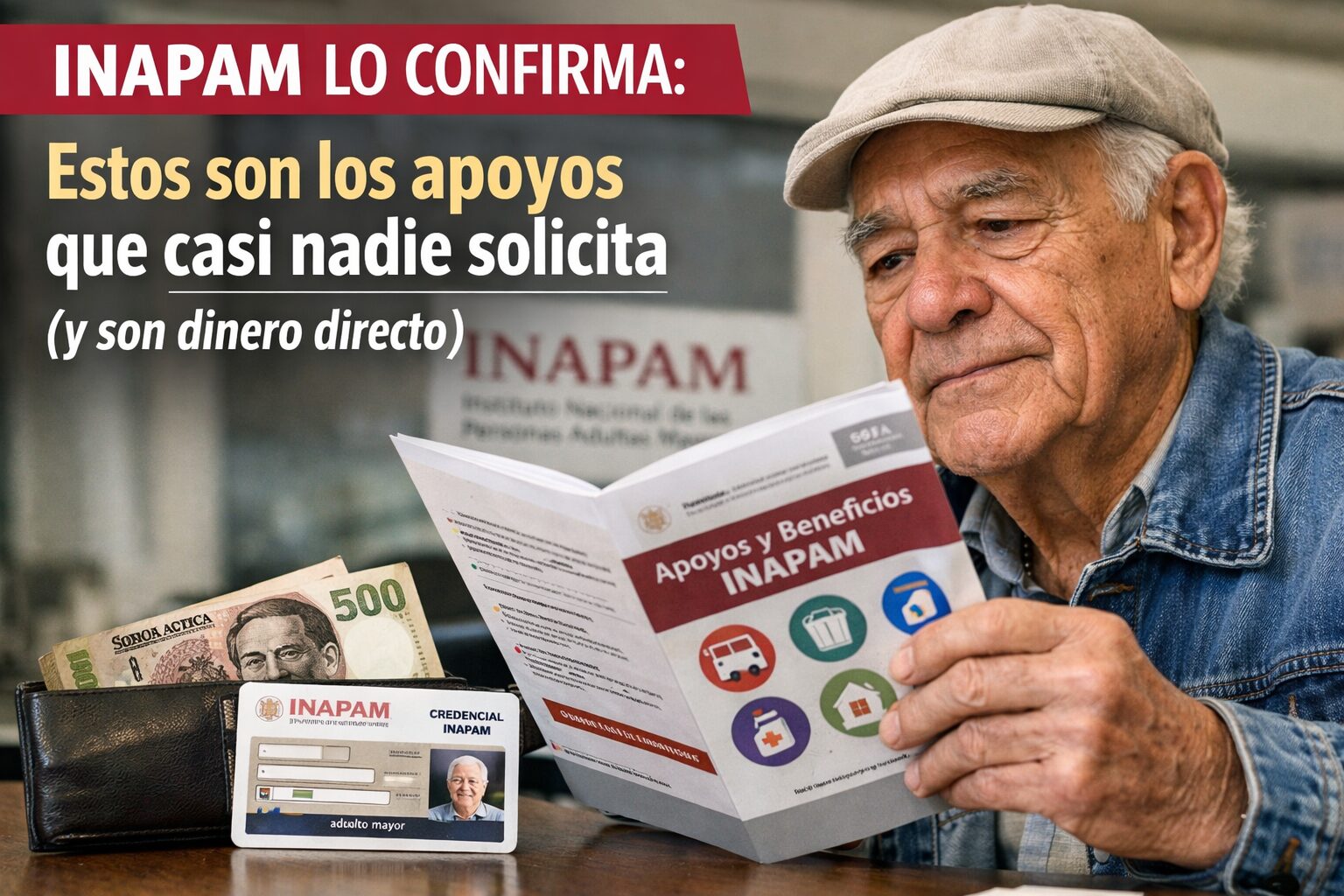 Inapam lo confirma: estos son los apoyos que casi nadie solicita (y son dinero directo)