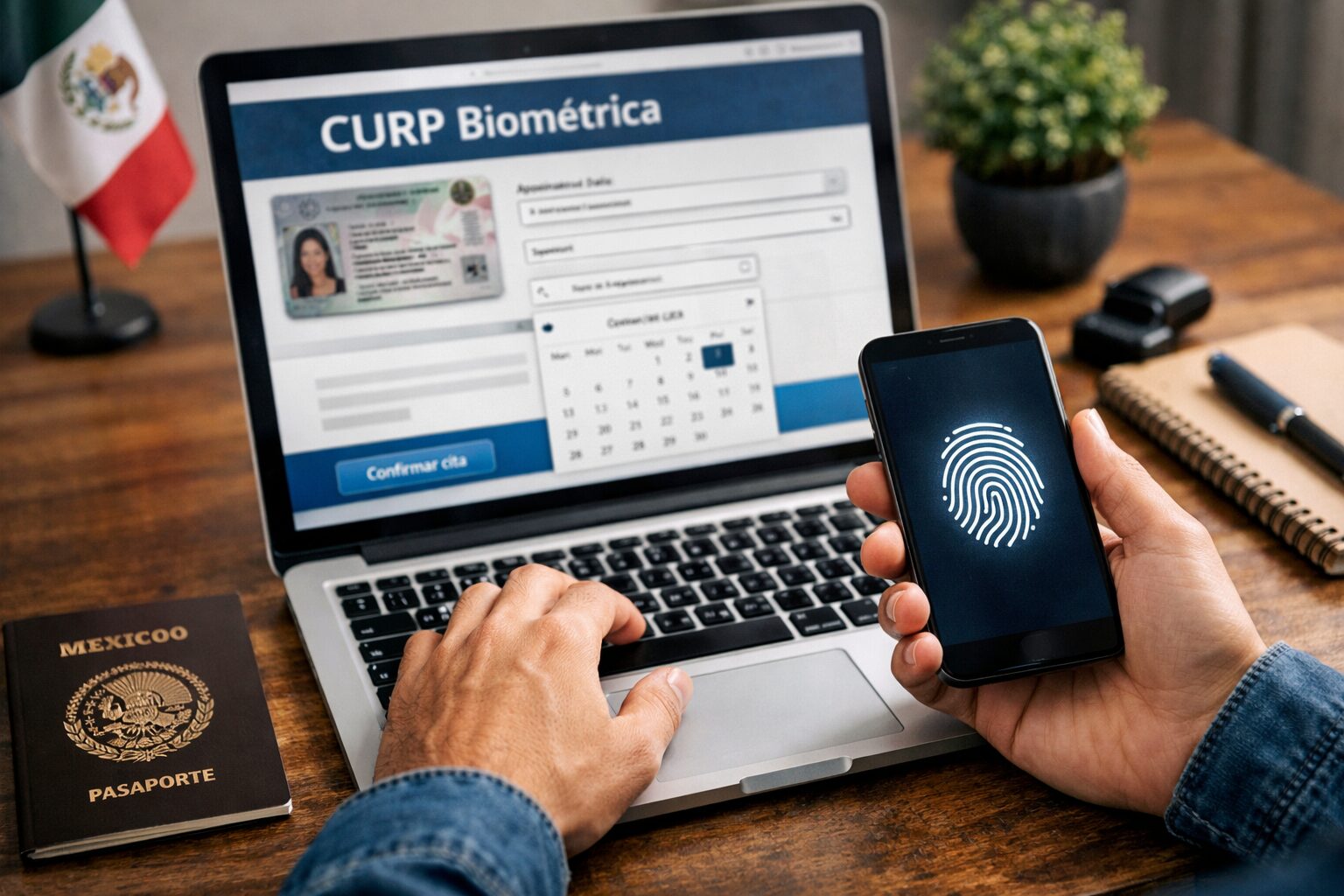 Sacar CITA para la CURP Biométrica en línea: ¿Cómo agendarla y asegurar el trámite? Paso a paso