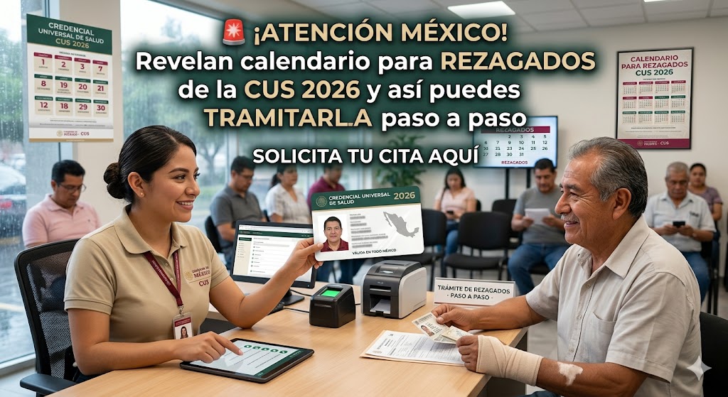 🚨 ¡Atención México! Revelan calendario para rezagados de la Credencial Universal de Salud 2026 y así puedes tramitarla paso a paso