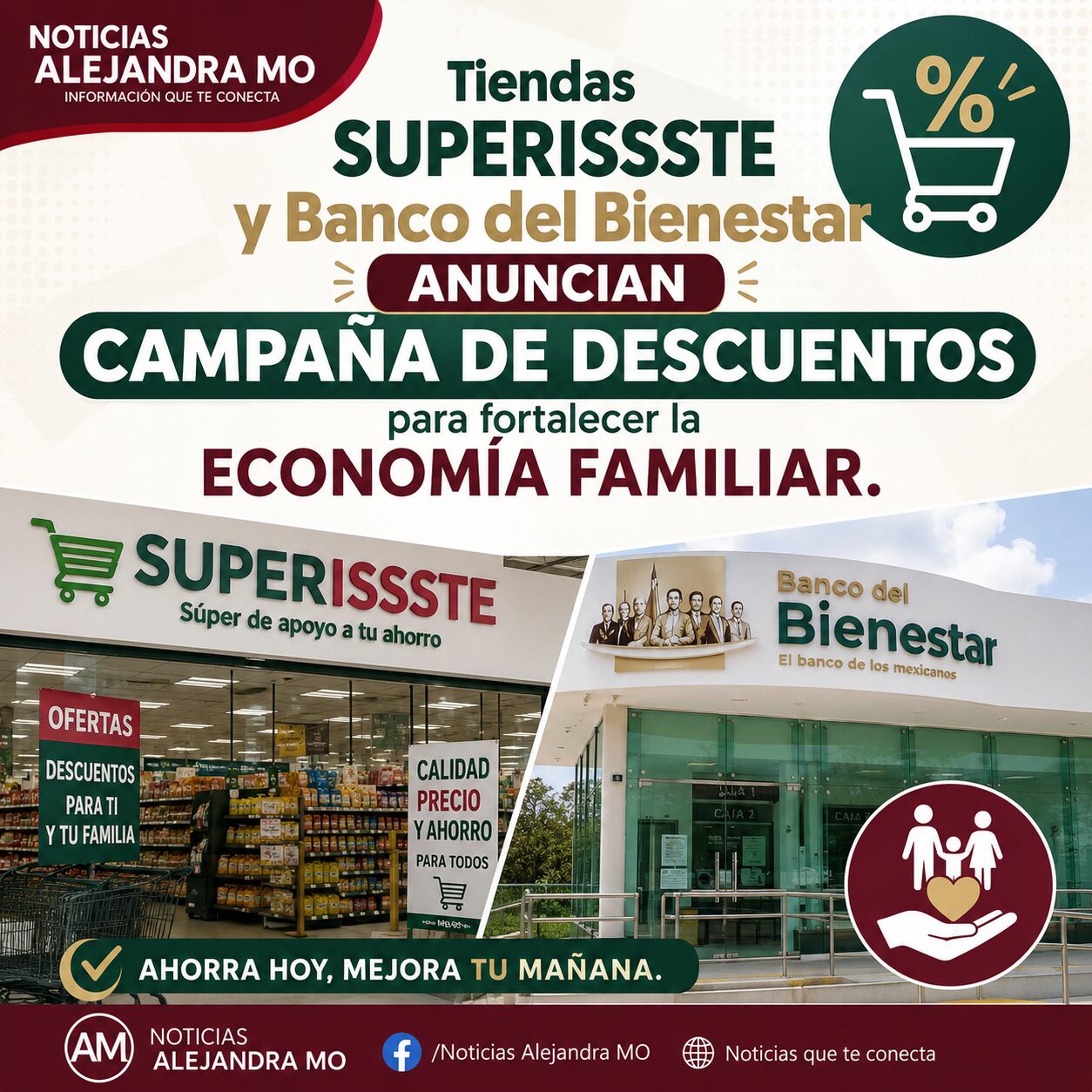 🔥 ¡CONFIRMADO! SUPERISSSTE y Banco del Bienestar Lanzan Descuentos Especiales para Ayudar a las Familias Mexicanas en 2026