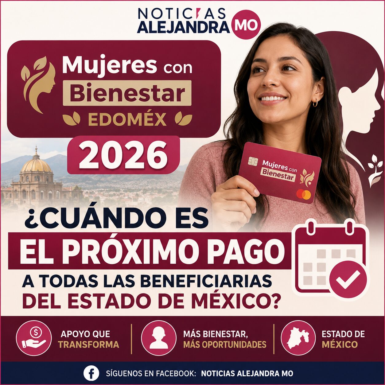 ¡CONFIRMADO! Mujeres con Bienestar Edomex 2026: esta es la FECHA del próximo pago y quiénes cobrarán primero