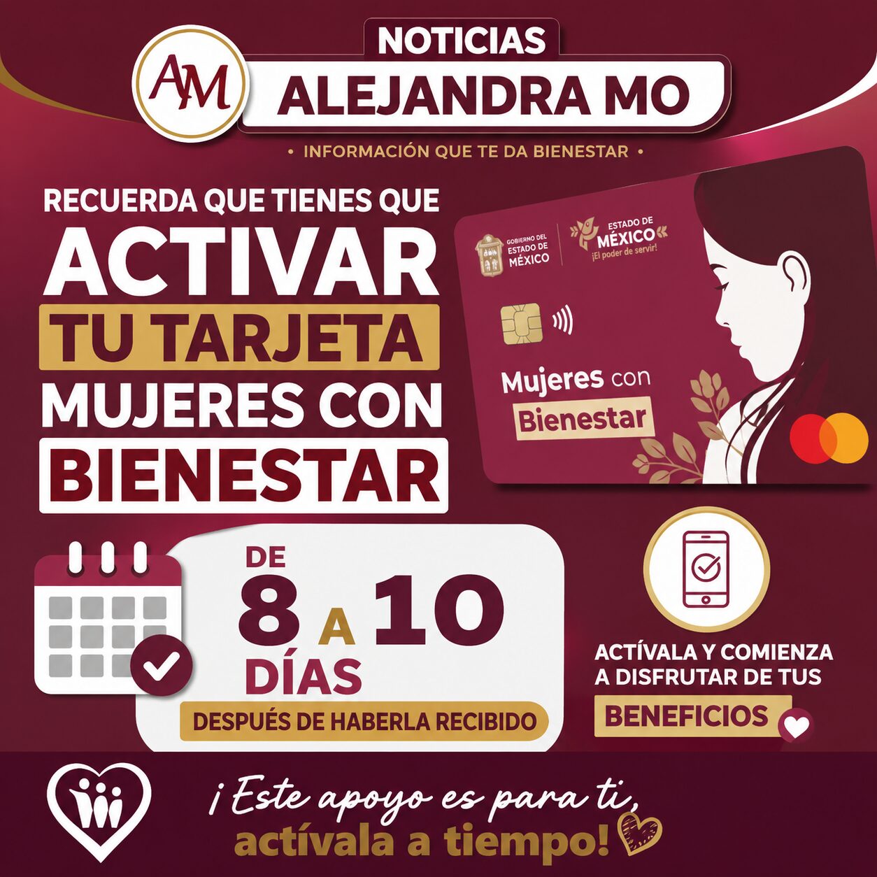 🚨 ¡MUCHO OJO! Mujeres con Bienestar Lanza Aviso Urgente: Debes Activar Tu Tarjeta en Este Tiempo o Podrías Tener Problemas con Tu Apoyo