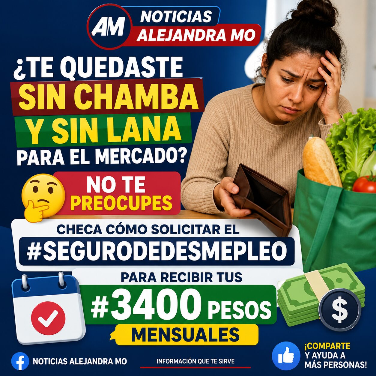 🚨 ¡CONFIRMADO! Mexicanos Ya Pueden Recibir Hasta $3,400 Mensuales por Desempleo en 2026: Así Puedes Solicitar el Apoyo Paso a Paso