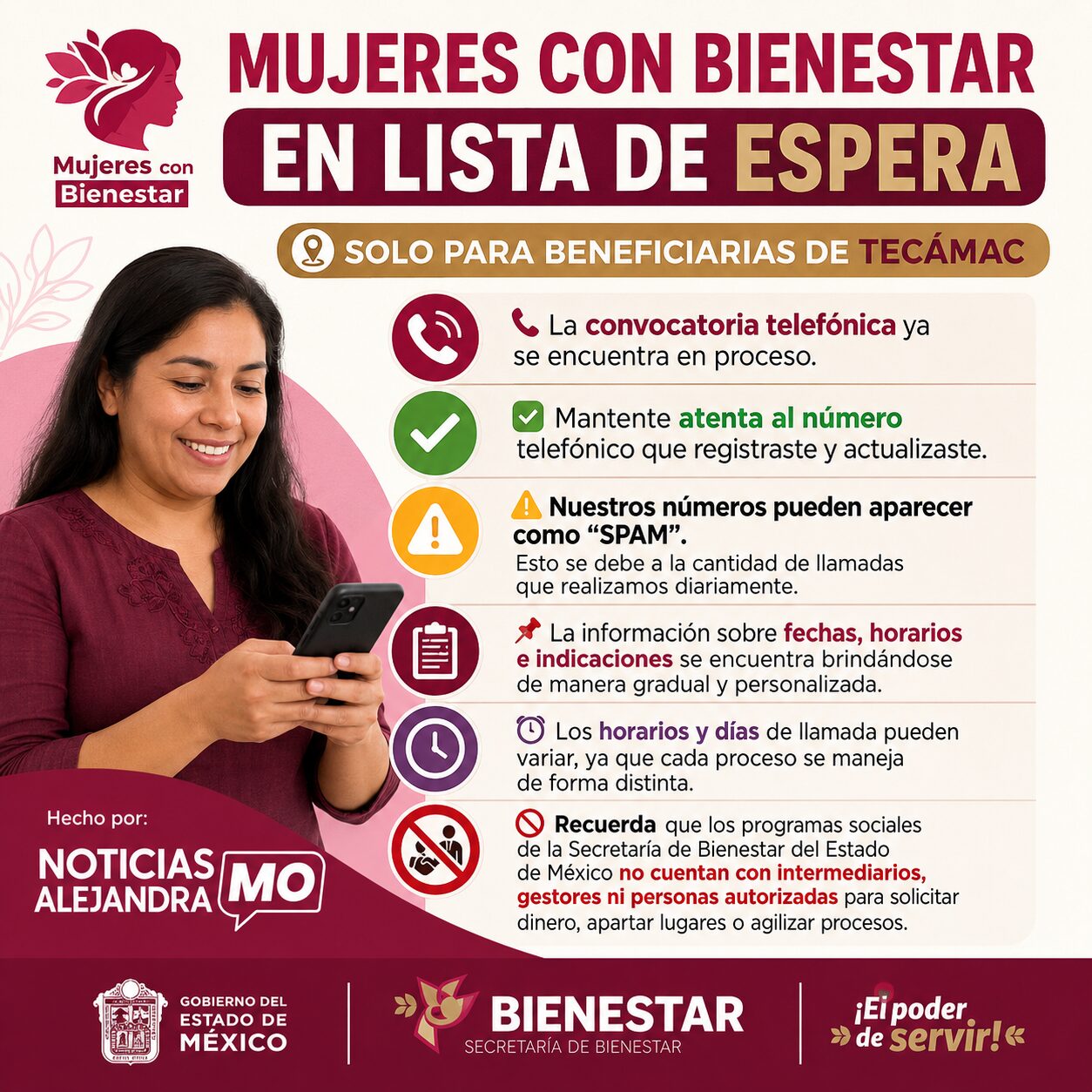 🚨 ¡ALERTA! Mujeres en Lista de Espera de Bienestar Recibirán Llamadas Clave para Acceder a Nuevos Apoyos en 2026