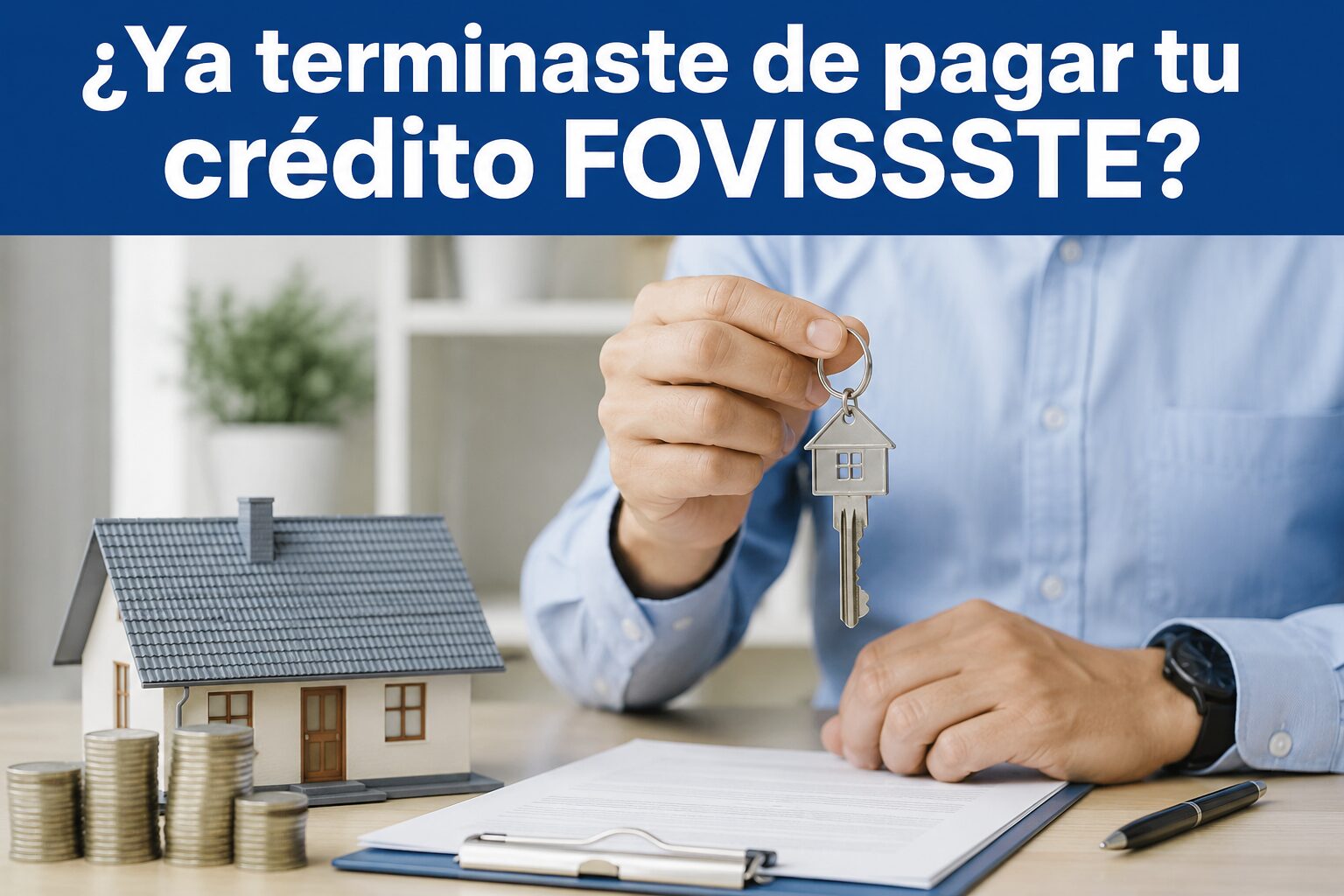 ¿Ya terminaste de pagar tu crédito FOVISSSTE? Este trámite es indispensable para liberar tu casa del gravamen en 2026