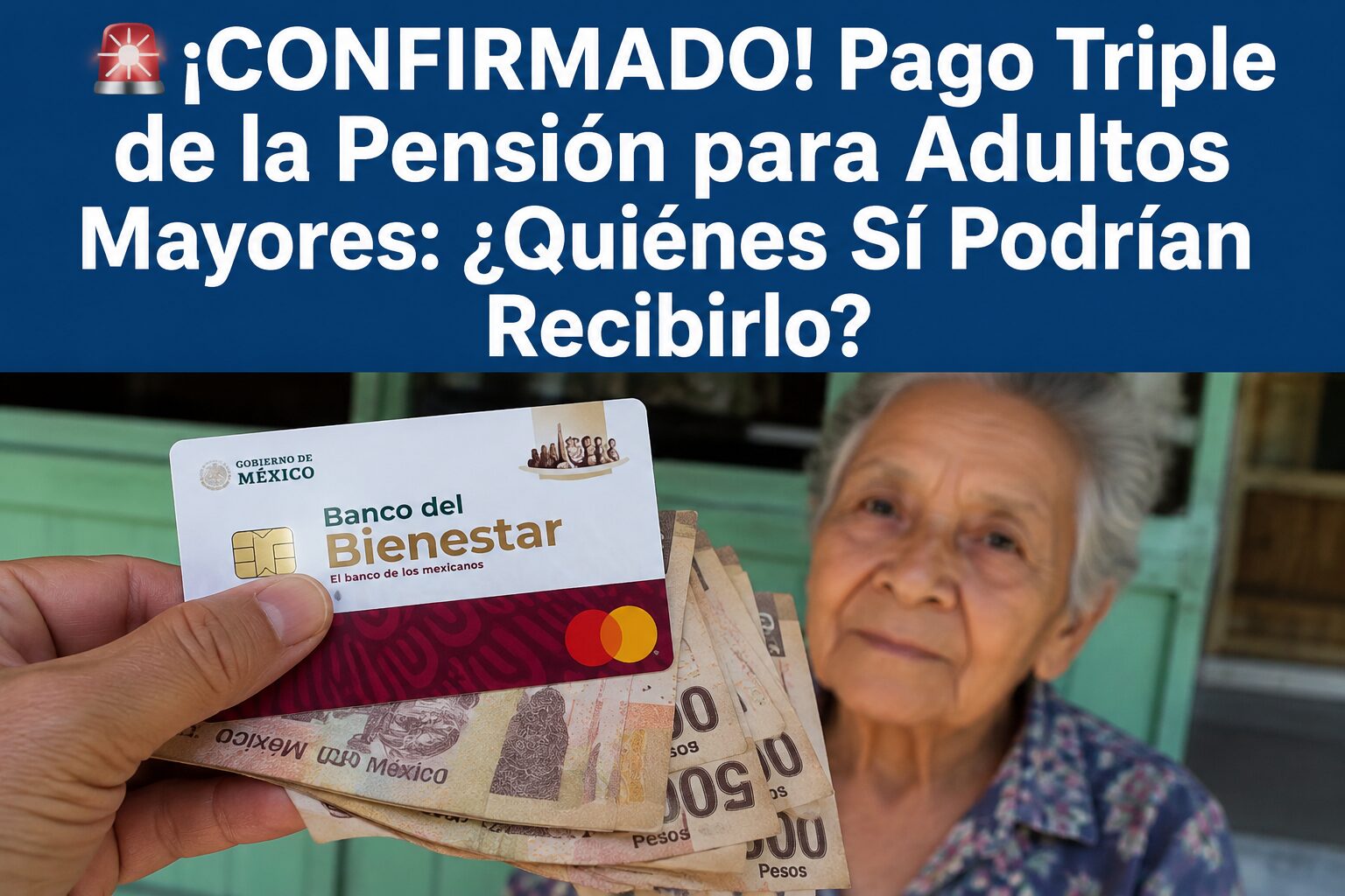 🚨 ¡Pago Triple para Adultos Mayores! Estos Beneficiarios Sí Podrían Recibir Tres Depósitos y Esto es lo que Debes Saber en Agosto