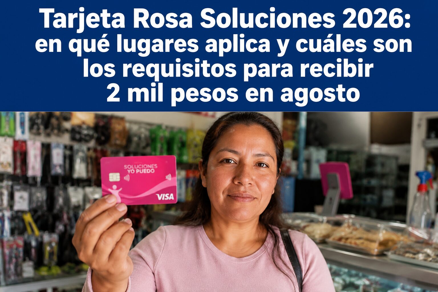 Tarjeta Rosa Soluciones: hoy vence el registro para recibir $2,000 bimestrales en Aguascalientes; requisitos y dónde acudir