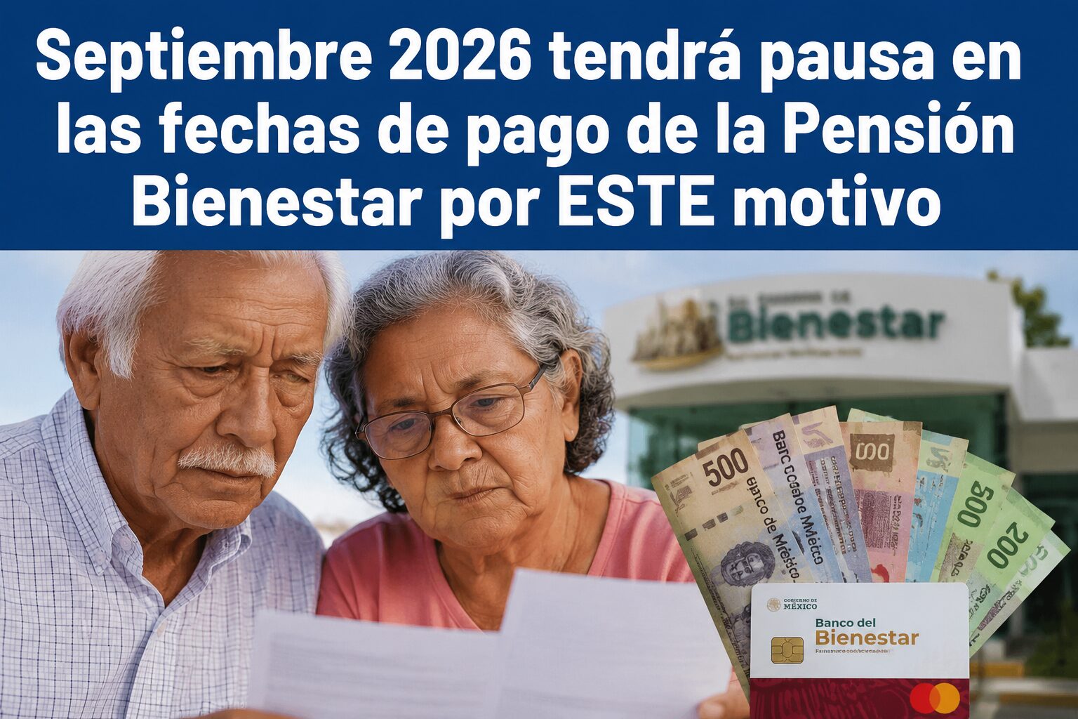 Pensión Bienestar septiembre 2026: habrá una pausa en los pagos y esta es la razón que deben conocer los adultos mayores