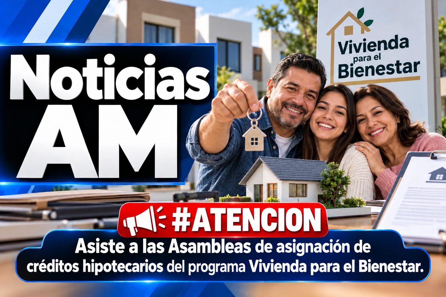 Vivienda para el Bienestar 2026: convocan a las Asambleas de Asignación de Créditos Hipotecarios; conoce quiénes deben asistir y qué documentos llevar