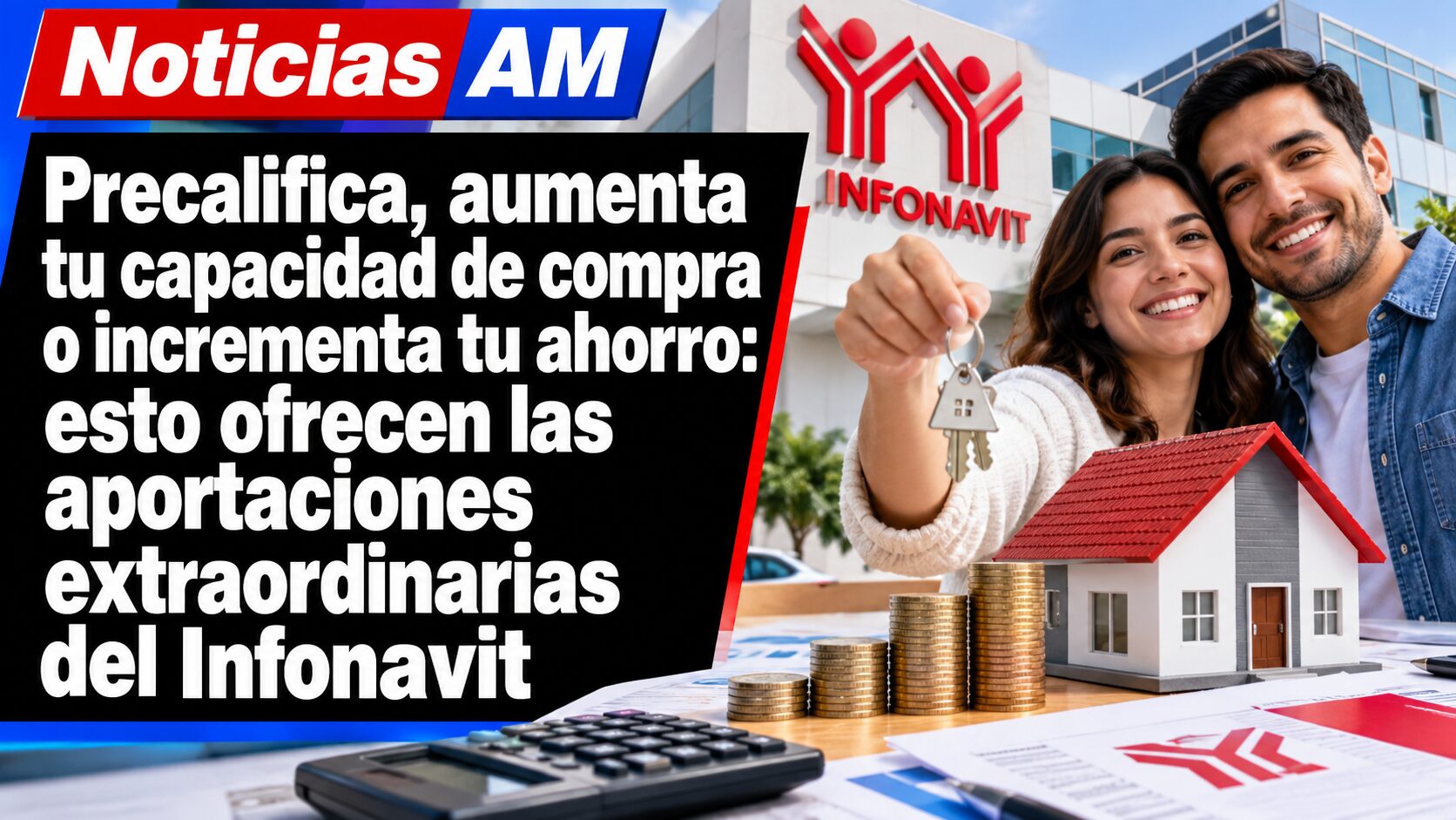Precalifica, aumenta tu capacidad de compra o incrementa tu ahorro: esto ofrecen las aportaciones extraordinarias del Infonavit